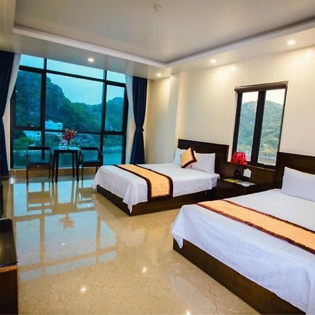 Aroma Cat Ba Sea View Hotel Chan Chau エクステリア 写真