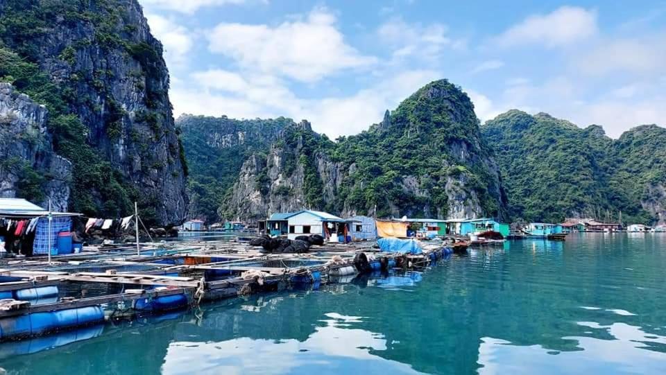 Aroma Cat Ba Sea View Hotel Chan Chau エクステリア 写真