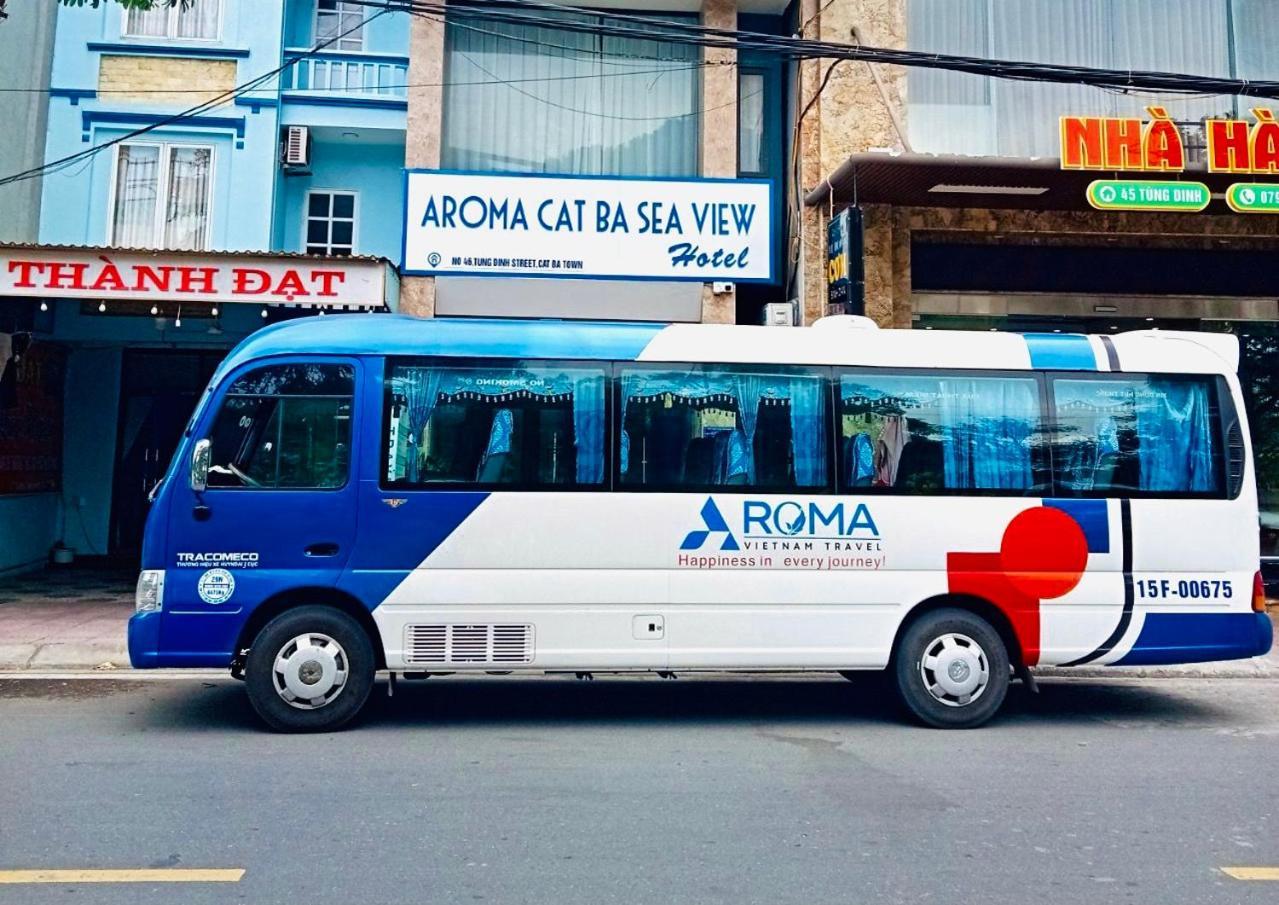Aroma Cat Ba Sea View Hotel Chan Chau エクステリア 写真